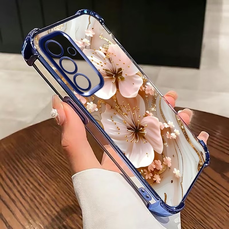 Electroplated Flower Clear Pho - Samsung Galaxy S24 review and price