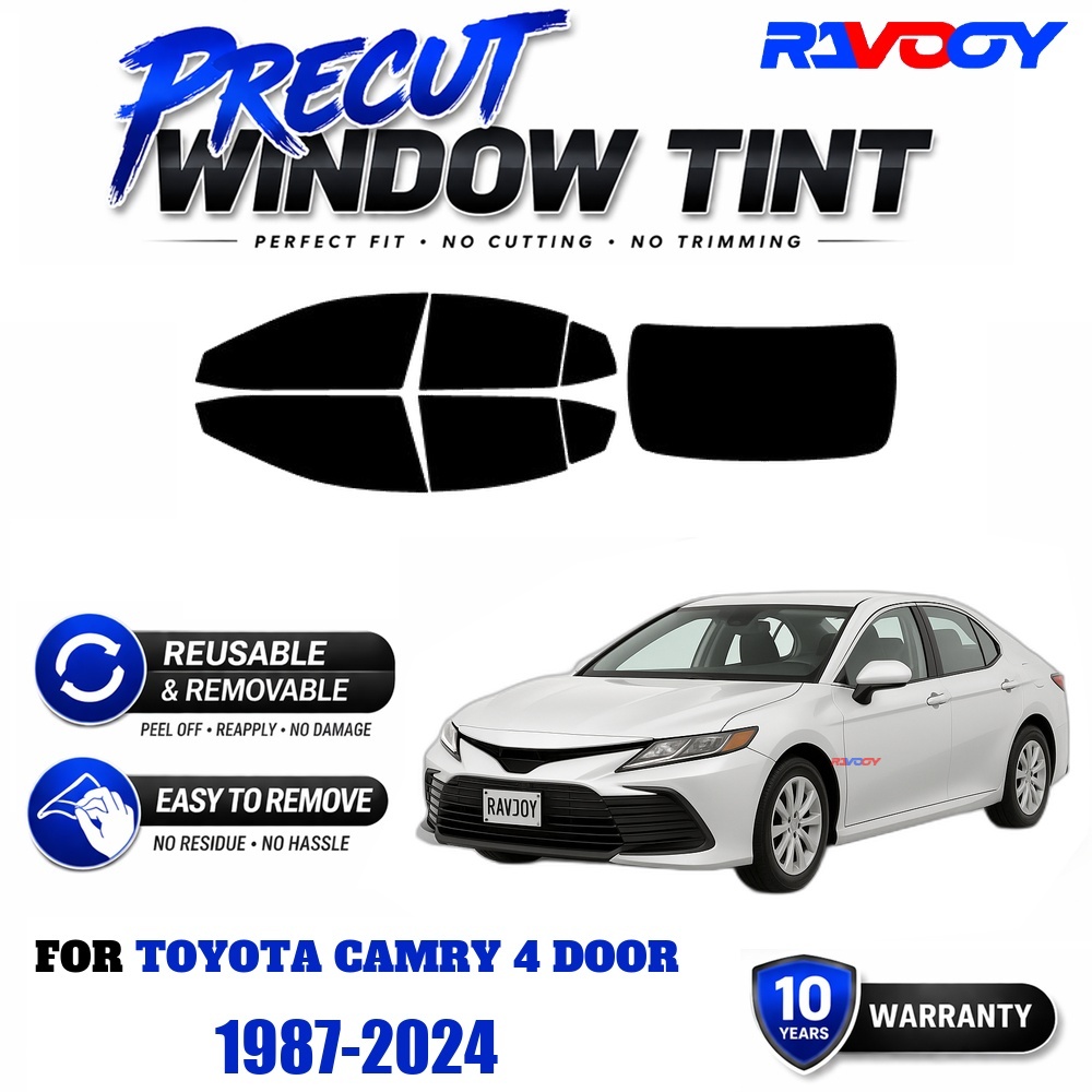 RAVOOY Precut Window Tint, Reu - Air Bubble Remover review and price