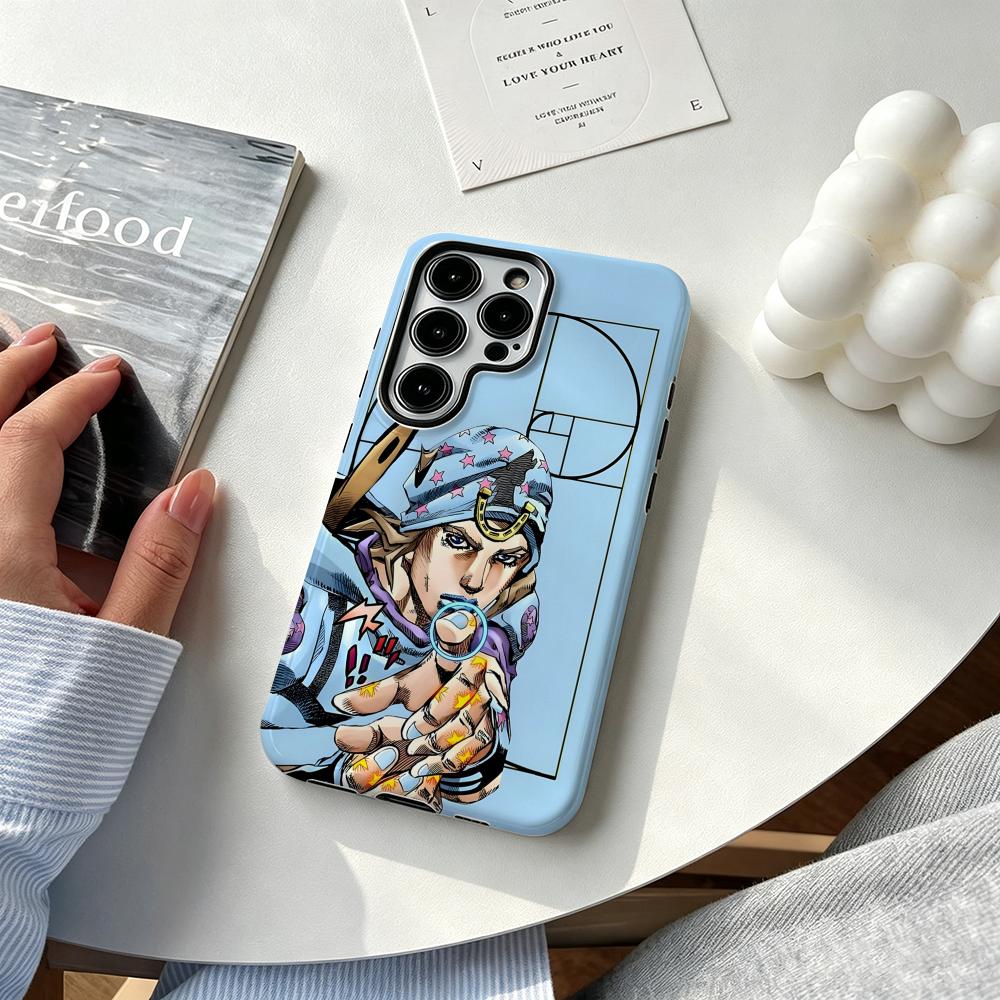 Hot cool Anime J-JOJO Steel Ba - Samsung Galaxy S24 review and price