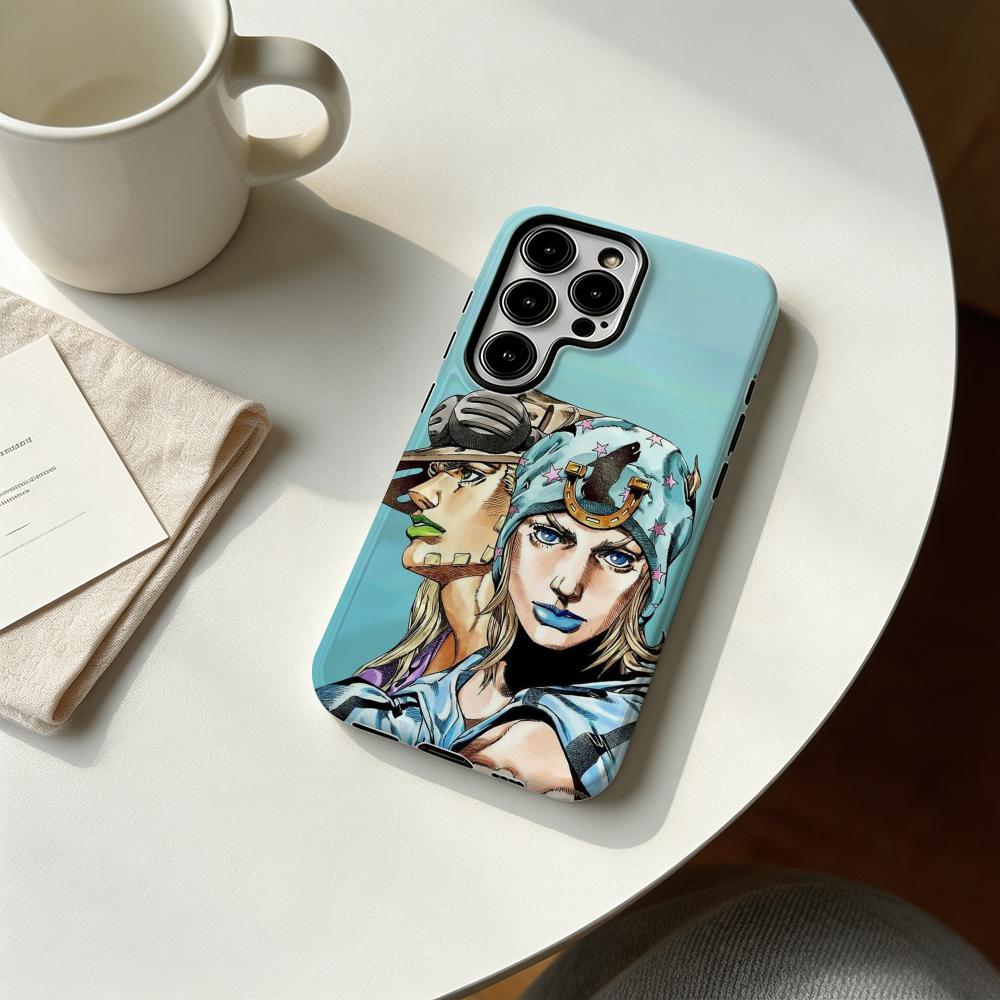 Hot cool Anime J-JOJO Steel Ba - Samsung Galaxy S24 review and price