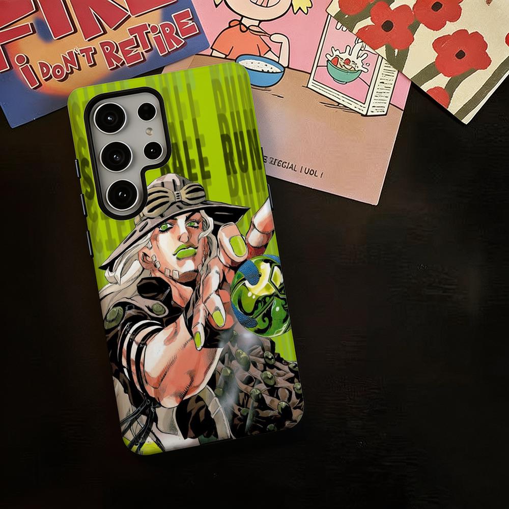 Hot cool Anime J-JOJO Steel Ba - Samsung Galaxy S24 review and price